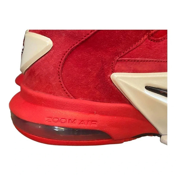 Nike Air Zoom Penny 6 University Mens US 8.5 Red White Black I Am One Sneakers - Picture 9 of 11